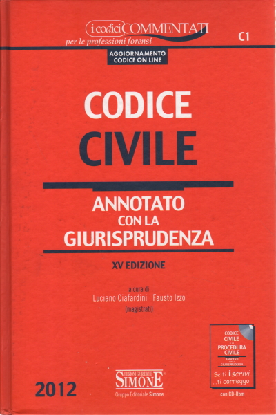 Código Civil, Luciano Ciafardini Fausto Izzo