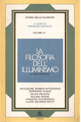 Storia della filosofia. Volume IV