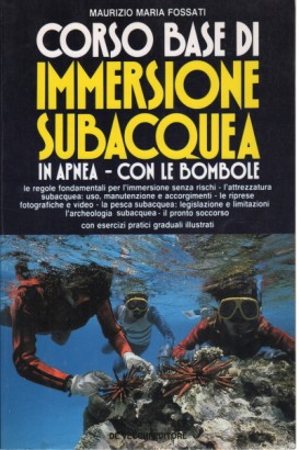 Corso base di immersione subacquea