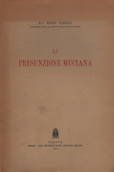 La presunción muciana, Mario Vaselli