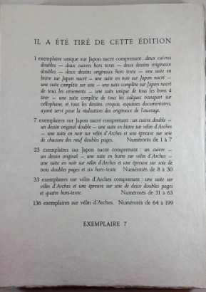 Le bestiaire ou cortège d'Orphée, Guillaume Apollinaire Tavy Notton