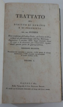 Tratado del derecho de dominio y propiedad. Rey, Robert Joseph Pothier