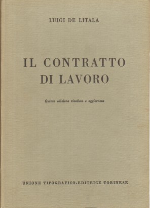 Il contratto di lavoro