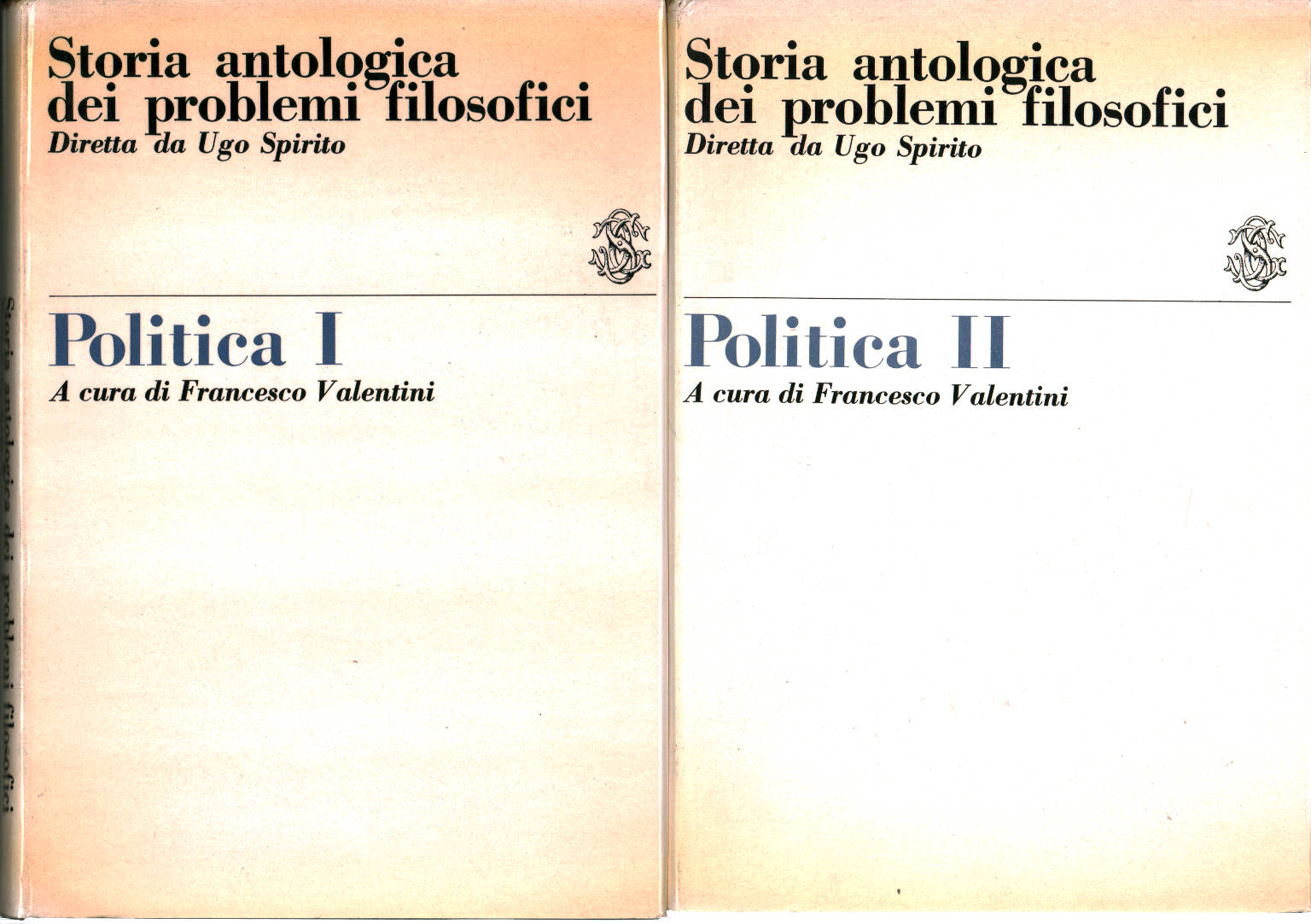 Politique I-II (2 volumes), Francesco Valentini