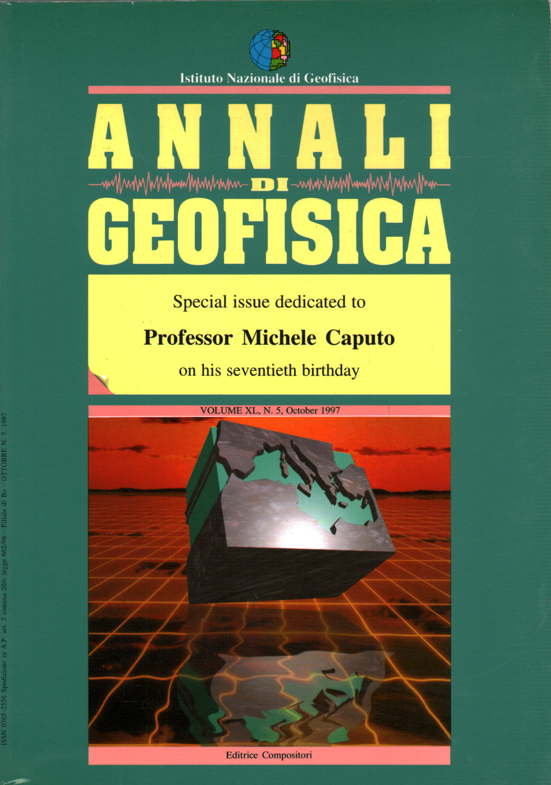 Annali di Geofisica Vol.XL N.5 October 1997, s.a.