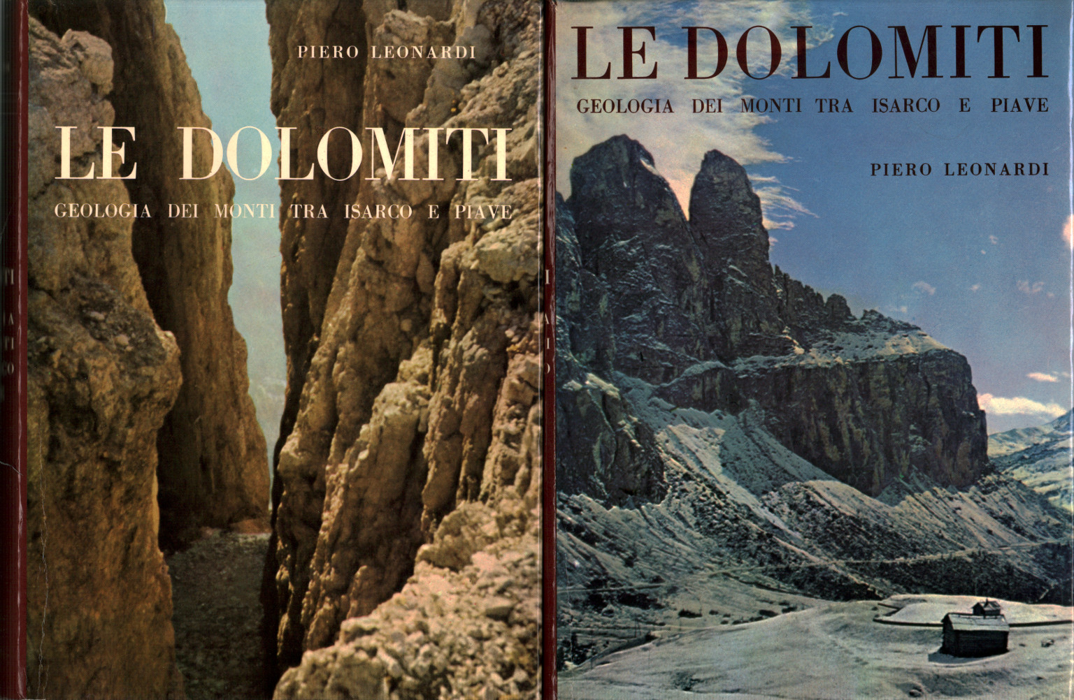 Les Dolomites. La géologie de la Montagne entre l'Isarco et Piave, s.un.