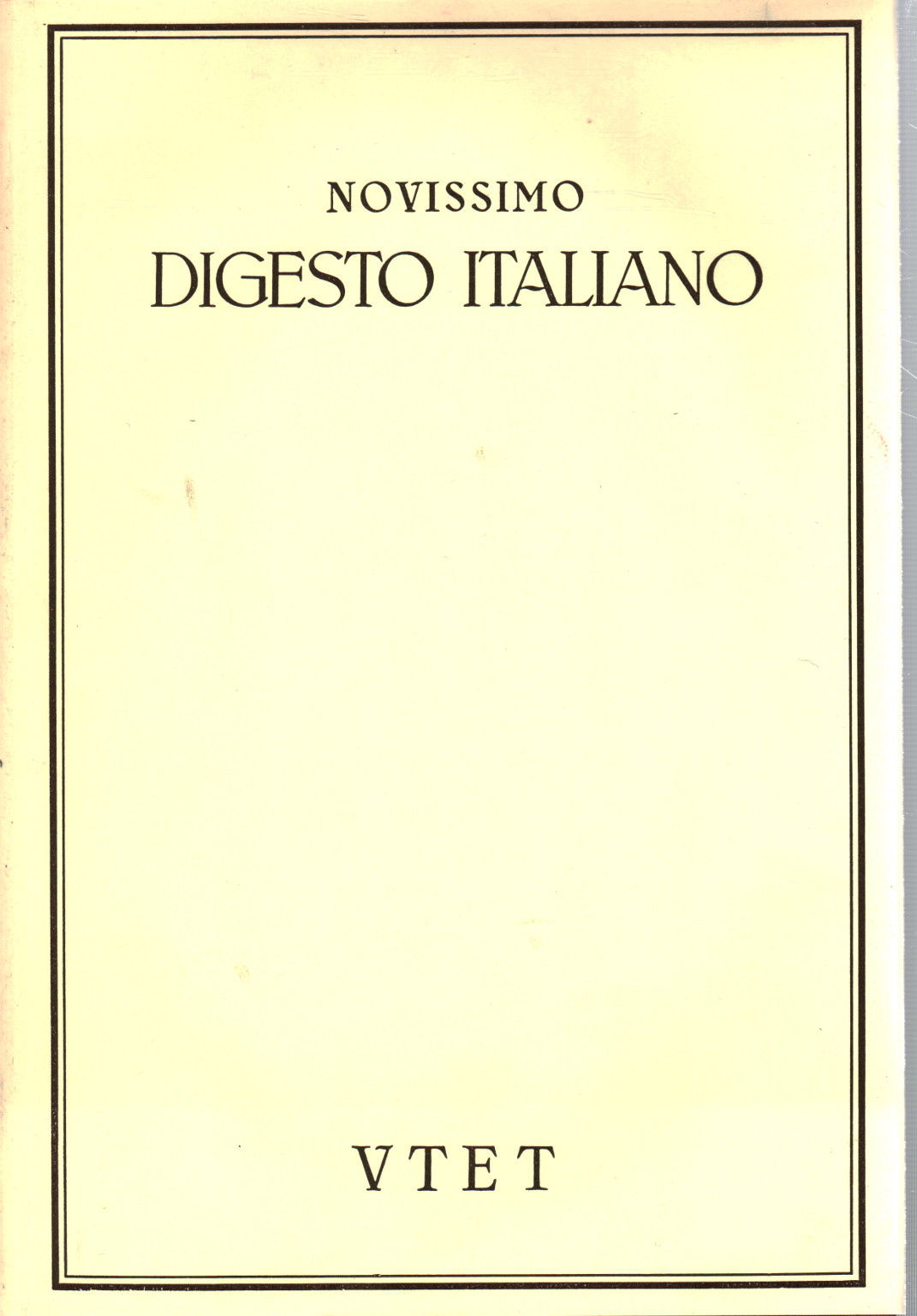 Evernew digesta Italian. Appendix COG-DIR, s.a.