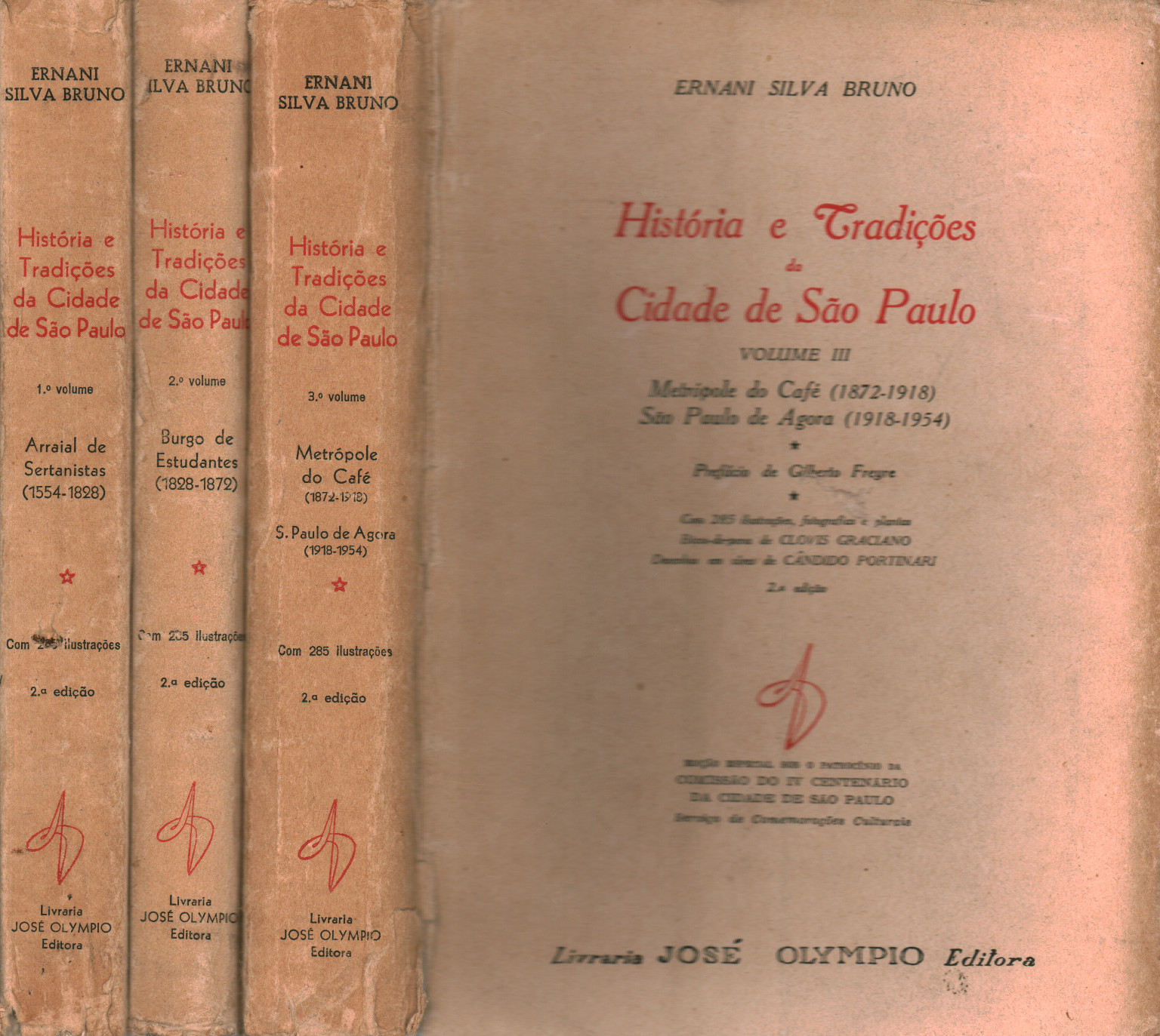 Historia y Tradiçoes da Cidade de Sao Paulo(3, vo s.una.