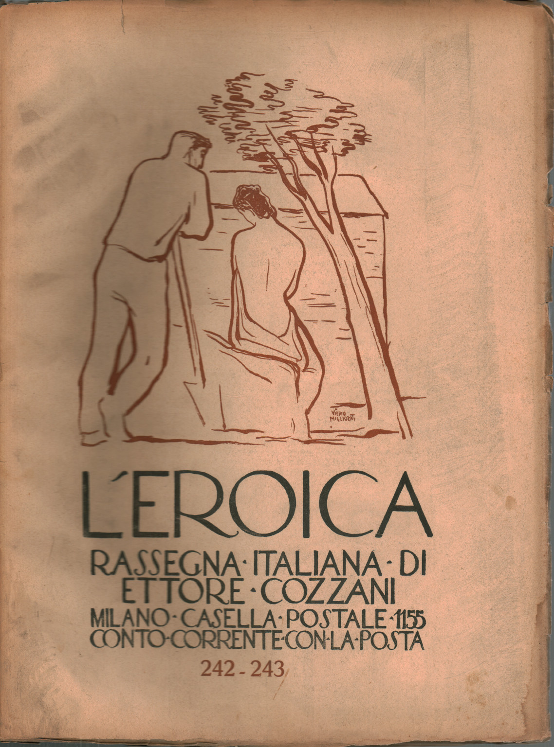 L eroica. Rassegna italiana di Ettore Cozzani. Ann, s.a.