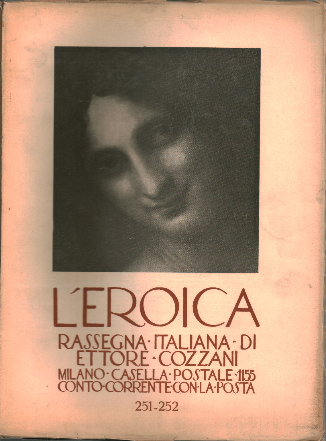 L'héroïque. Rassegna italiana di Ettore Cozzani. Ann, s.un.