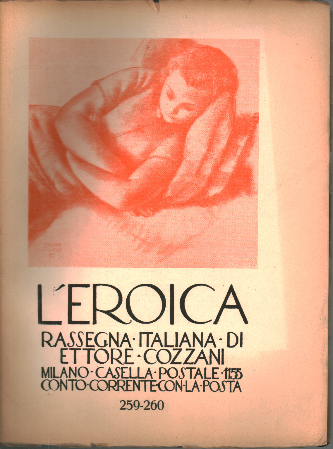 L eroica. Rassegna italiana di Ettore Cozzani. Ann, s.zu.