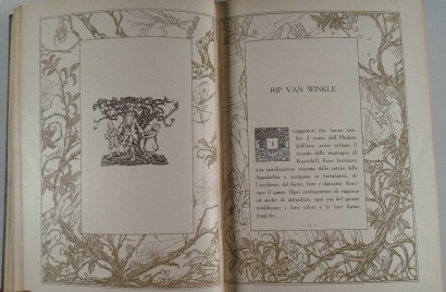 Rip Van Winkle short story by Washington Irving with d, s.a.