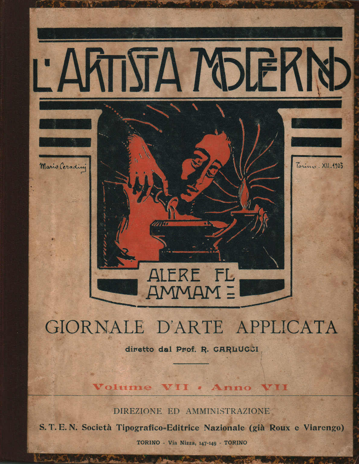 L'artiste moderne Vol. VII, An VII, 1908, s.un.