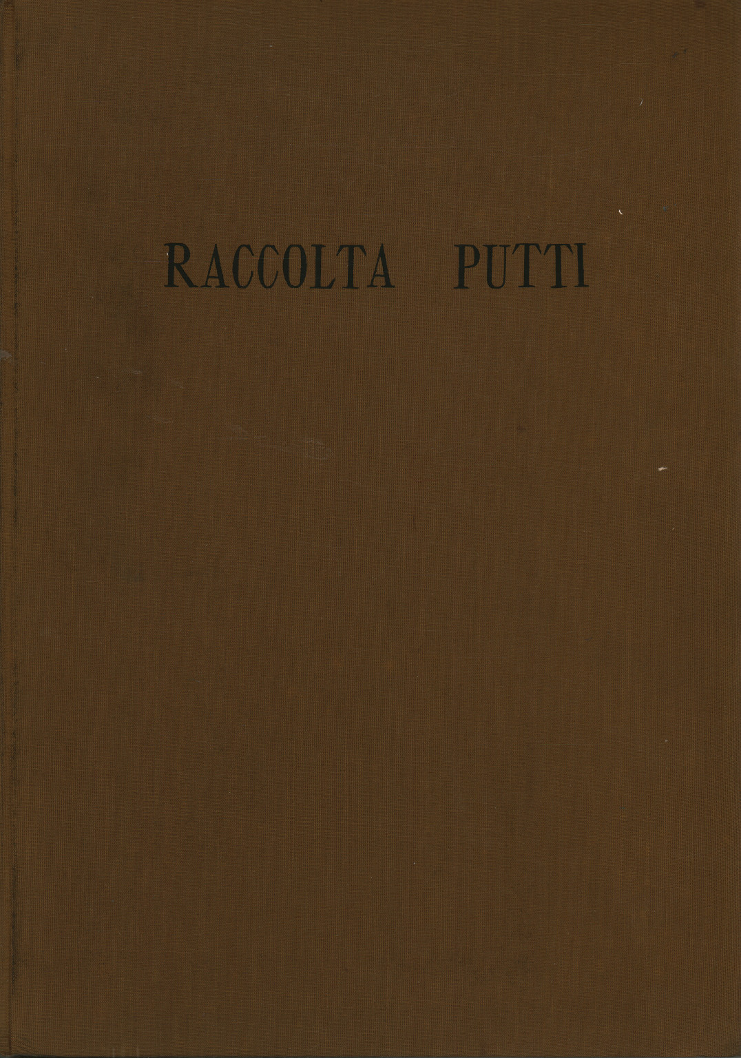 Catalog of the Vittorio Putti, s.a. collection