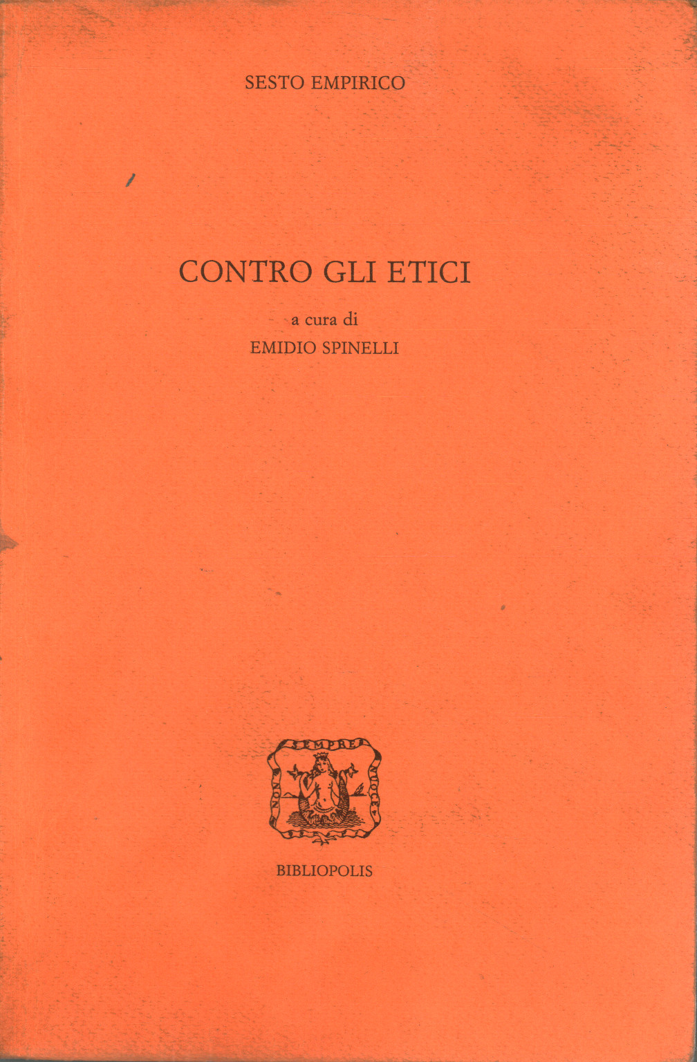 Contre l'éthique, Sesto Empirico