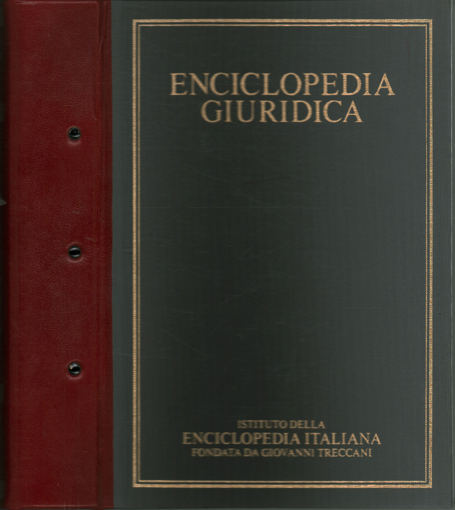 Enciclopedia giuridica 29 (SISTEMA-SOSPENSIONE), AA.VV.