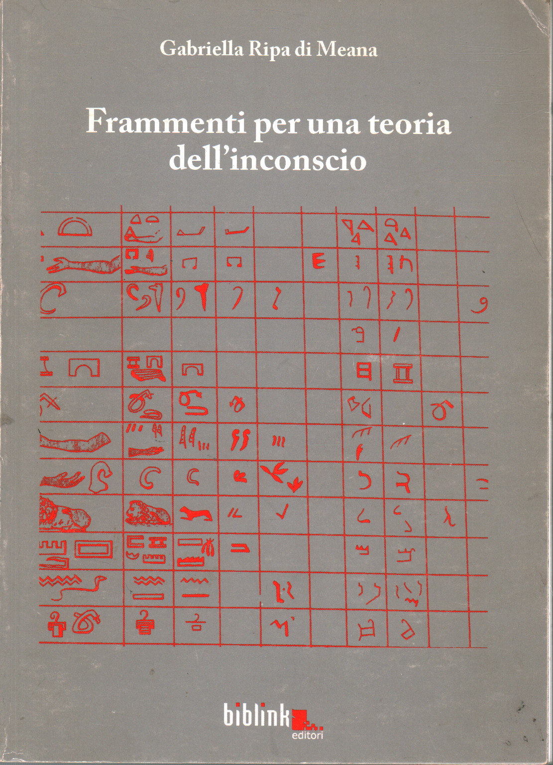 Fragments for a theory of the unconscious, Gabriella Ripa di Meana