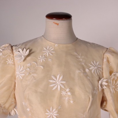 Robe de Mariée Vintage Taille S Italie Années 1960-1970