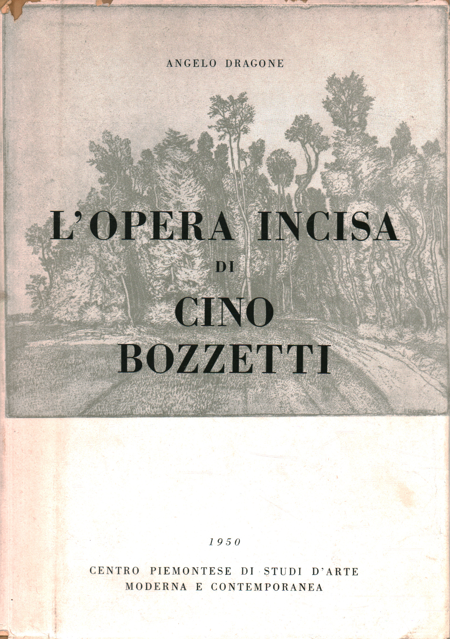 L'œuvre gravée de Cino Bozzetti, Angelo Dragone