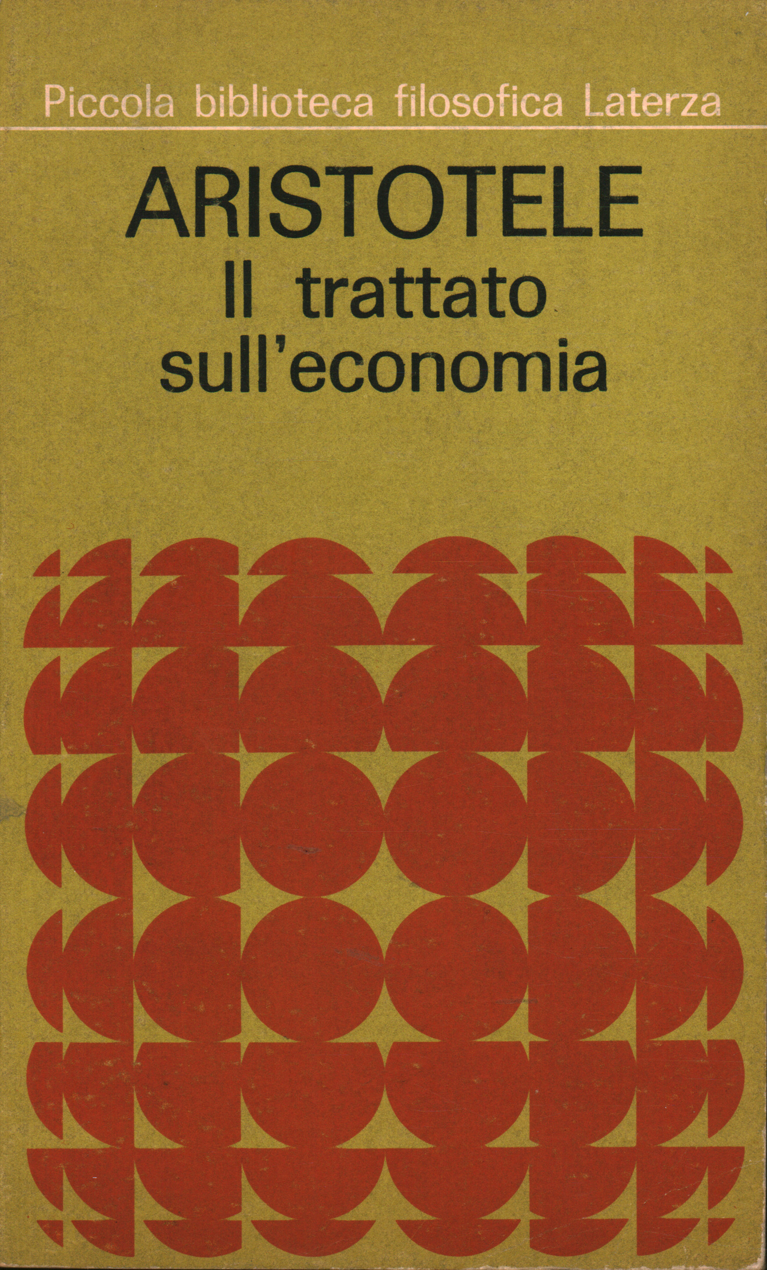 The treatise on economics, Aristotle