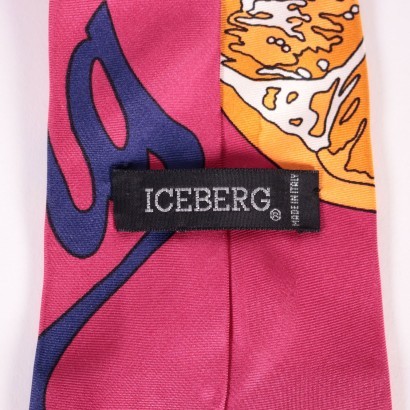 #vintage #vintageclothing #vintagedress #vintagemilano #vintagemoda#mensfashion#vintagetie#,Vintage Iceberg Corbata fucsia