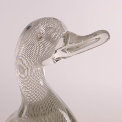 Canard Verre Murano Italie Années 1960