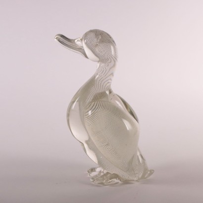 Canard Verre Murano Italie Années 1960