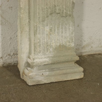 Paar Pilaster Renaissance Sandstein Italien XVI Jhd