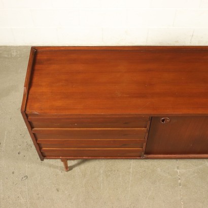 Sideboard Teak Veneer Italy 1960s