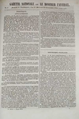 Réimpression de L\'ancien Moniteur. Mai 1789 - Novembre 1799. Tome Ving