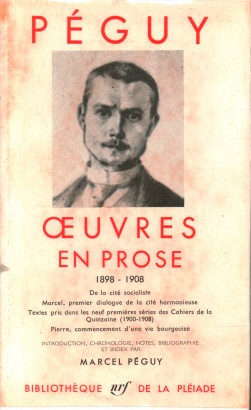 Oeuvres en prose 1898-1908