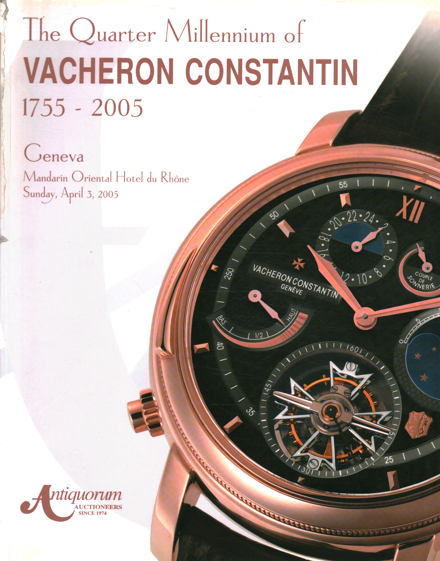 El cuarto de milenio de Vacheron Const