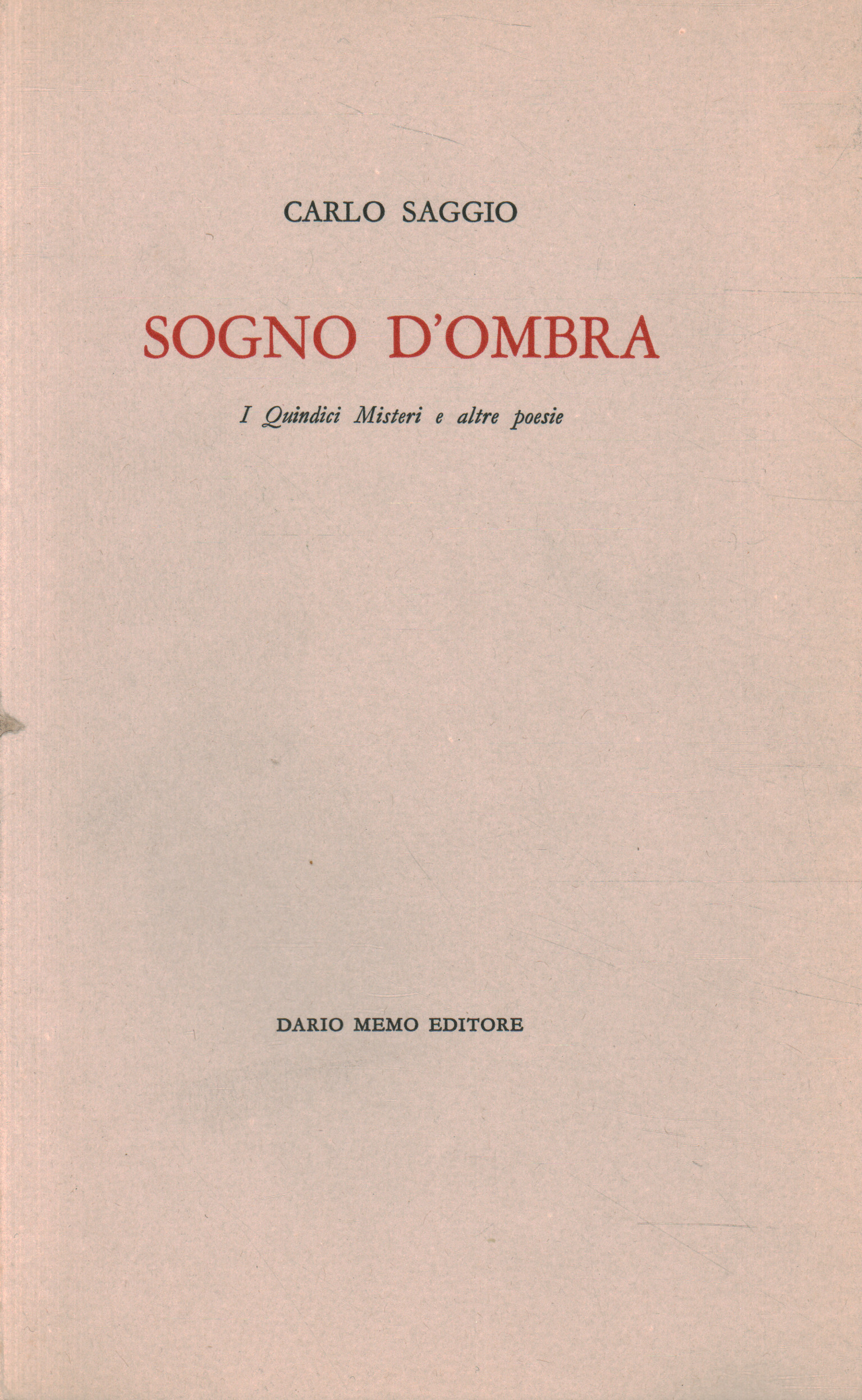 Sogno d'ombra