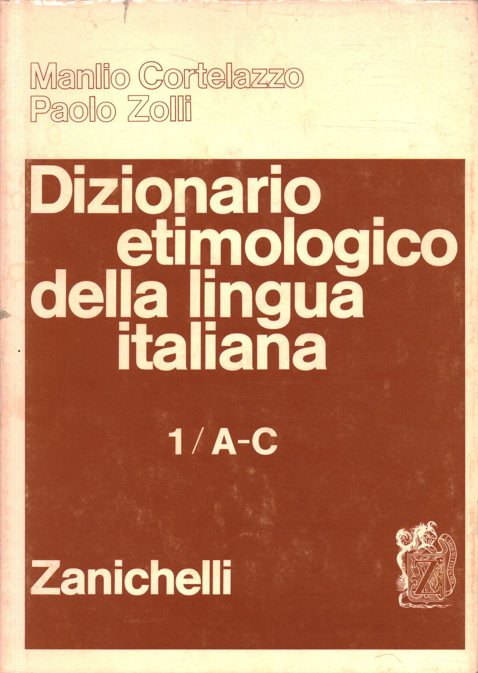 Etymological dictionary of the Italian language