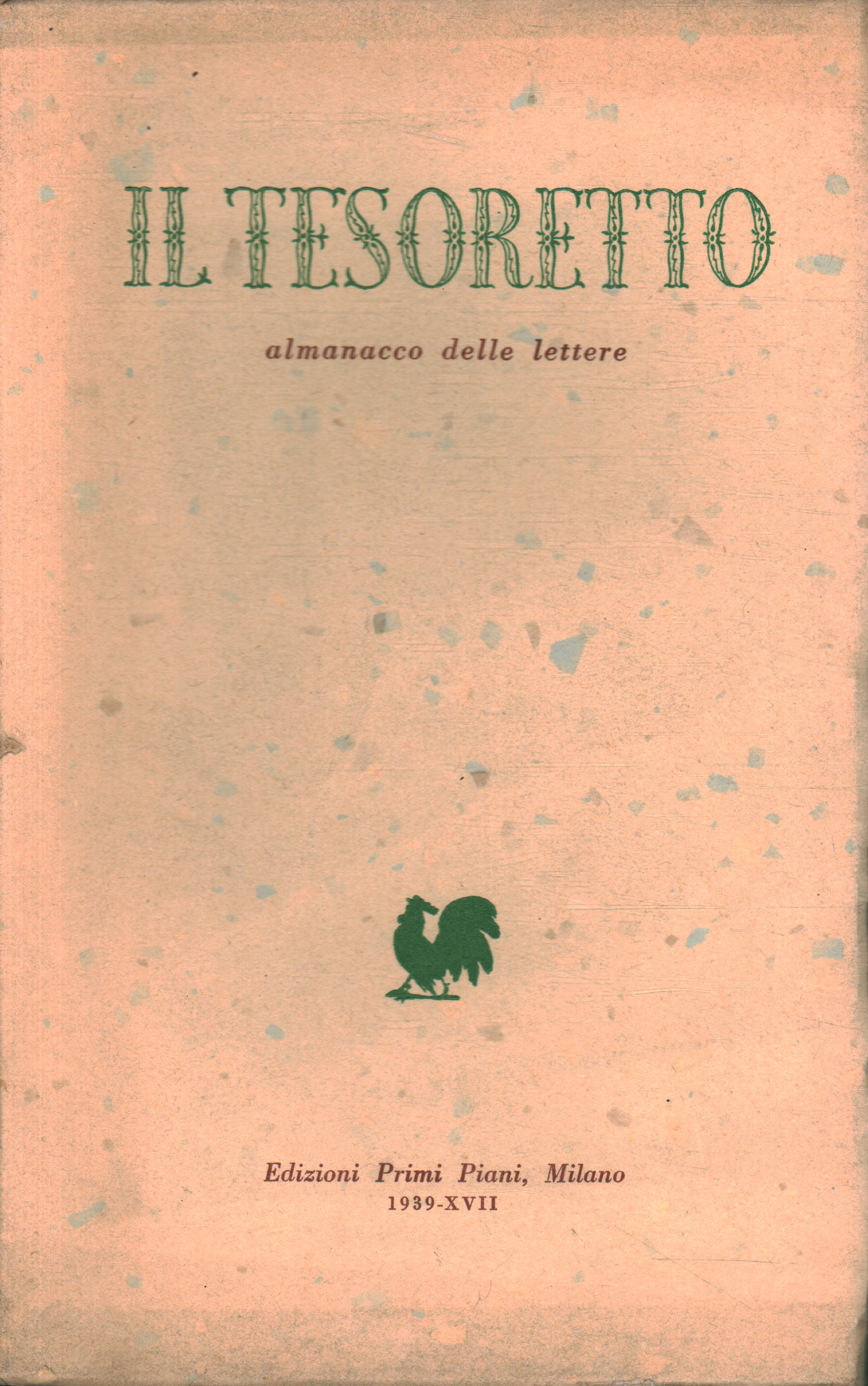 Il Tesoretto. Almanacco delle lettere 19