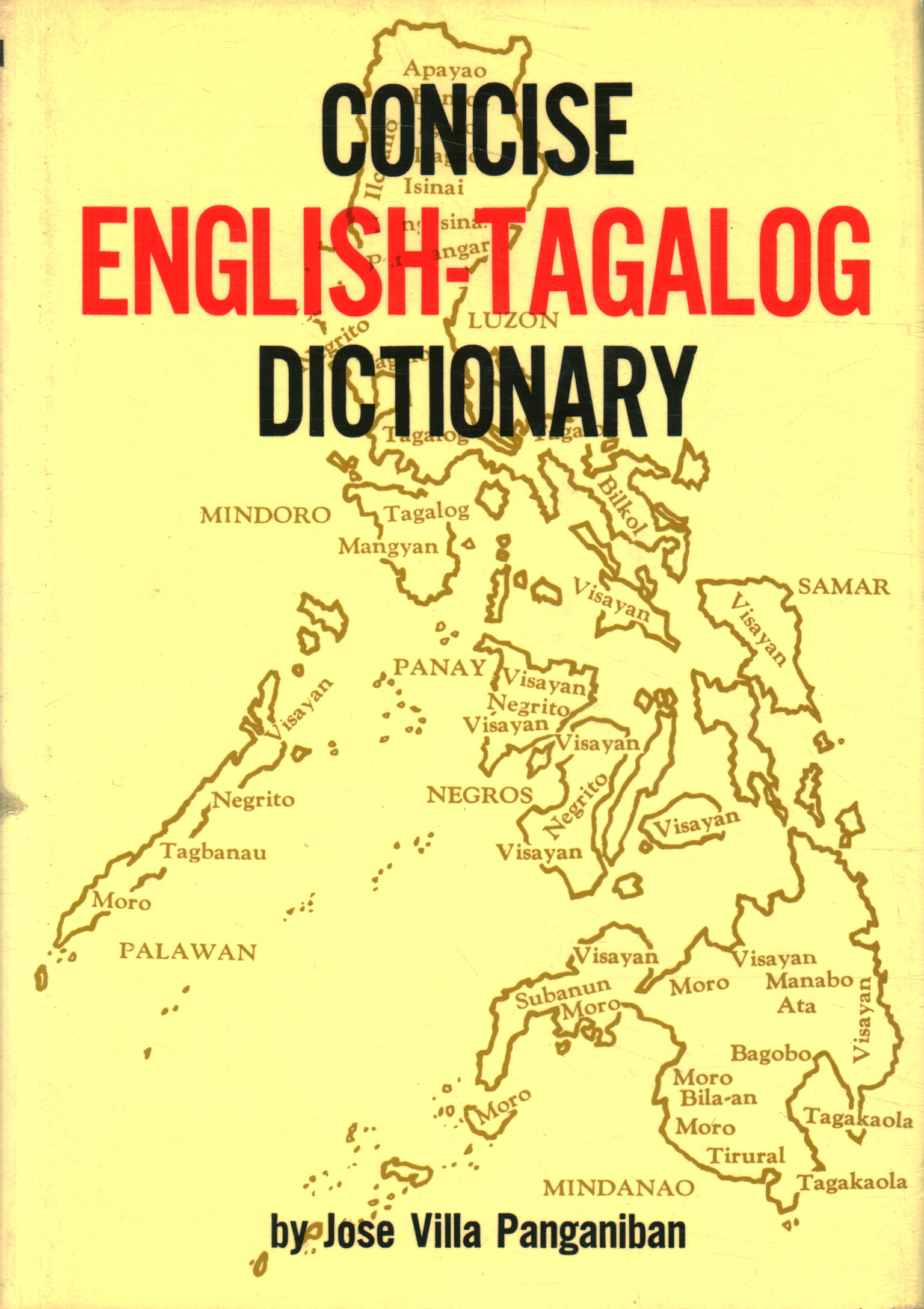 Dictionnaire concis anglais-tagalog