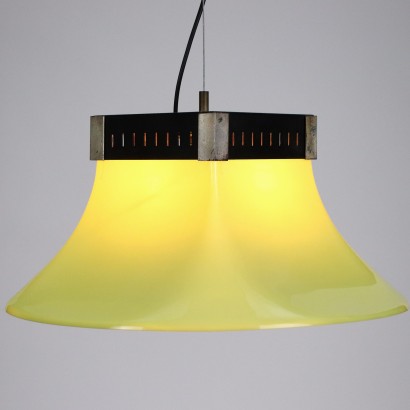 Lampe Aluminium Italien 1960er