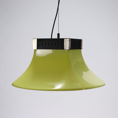 Lampe Aluminium Italien 1960er