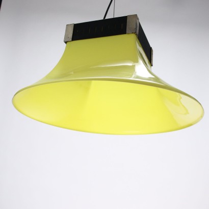 Lampe Aluminium Italien 1960er