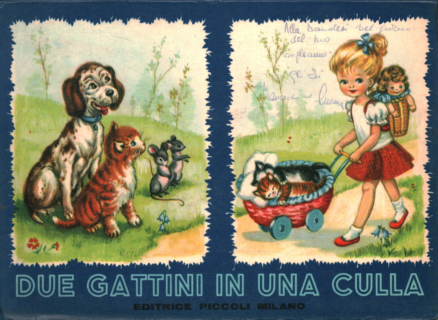 Due gattini in una culla (Libro pop