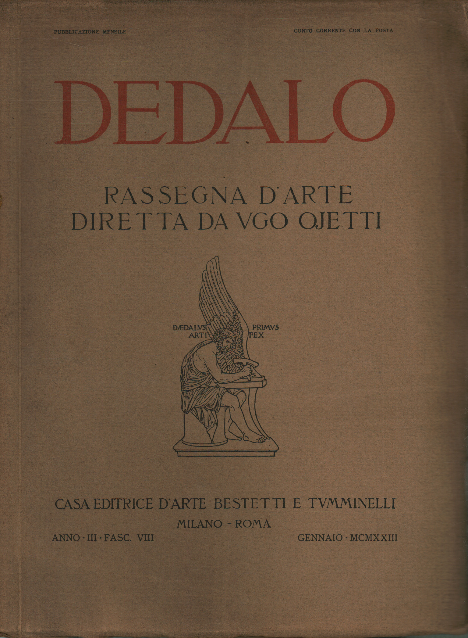 Laberinto. Año III 1922. Añada completa %2, Dédalo. Año III 1922. Año completo% 2