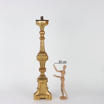 Torch-Holder Wood Italy XIX Century