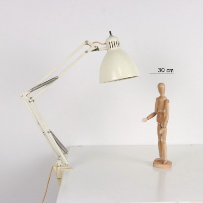 Lampe Luxo Naska Loris Métal Norvège Années 1960-1970