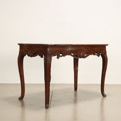 Table Baroque Bois Italie XVIII Siècle