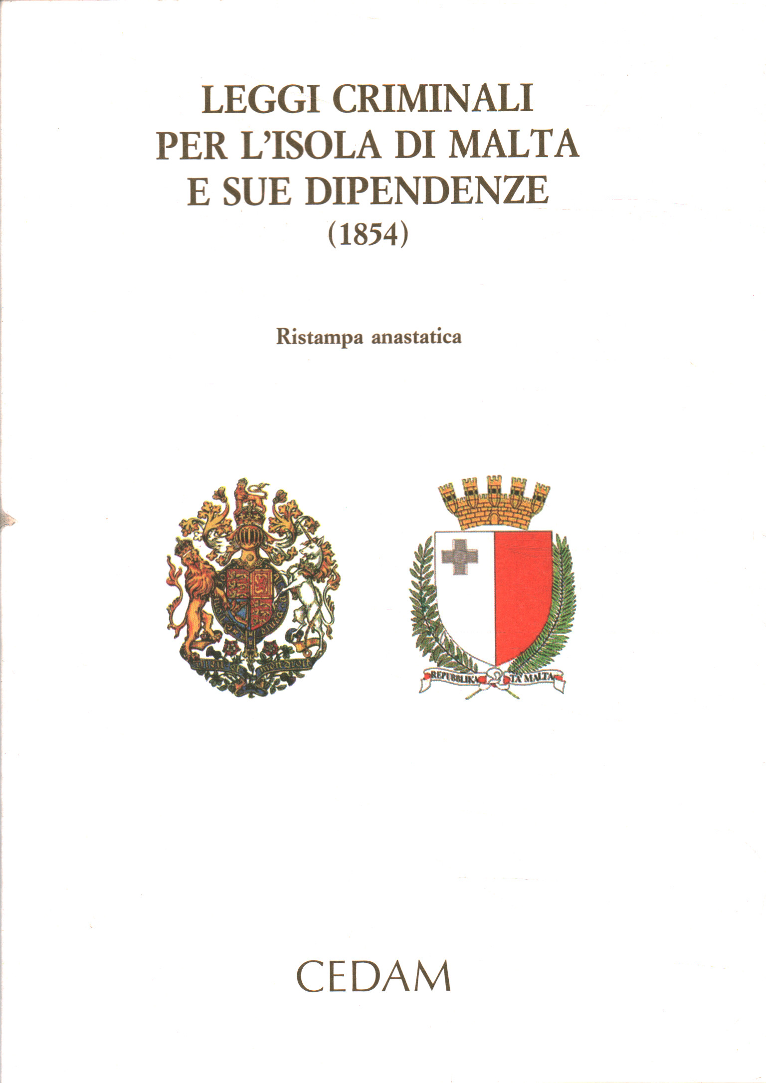 Leggi criminali per l'Isola di%