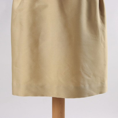 Robe de Cocktail Vintage Soie Taille 44 Italie Années 1950