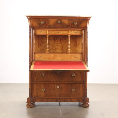 Secretary Trunk in Mahogany Interior, 1900s for sale at Pamono