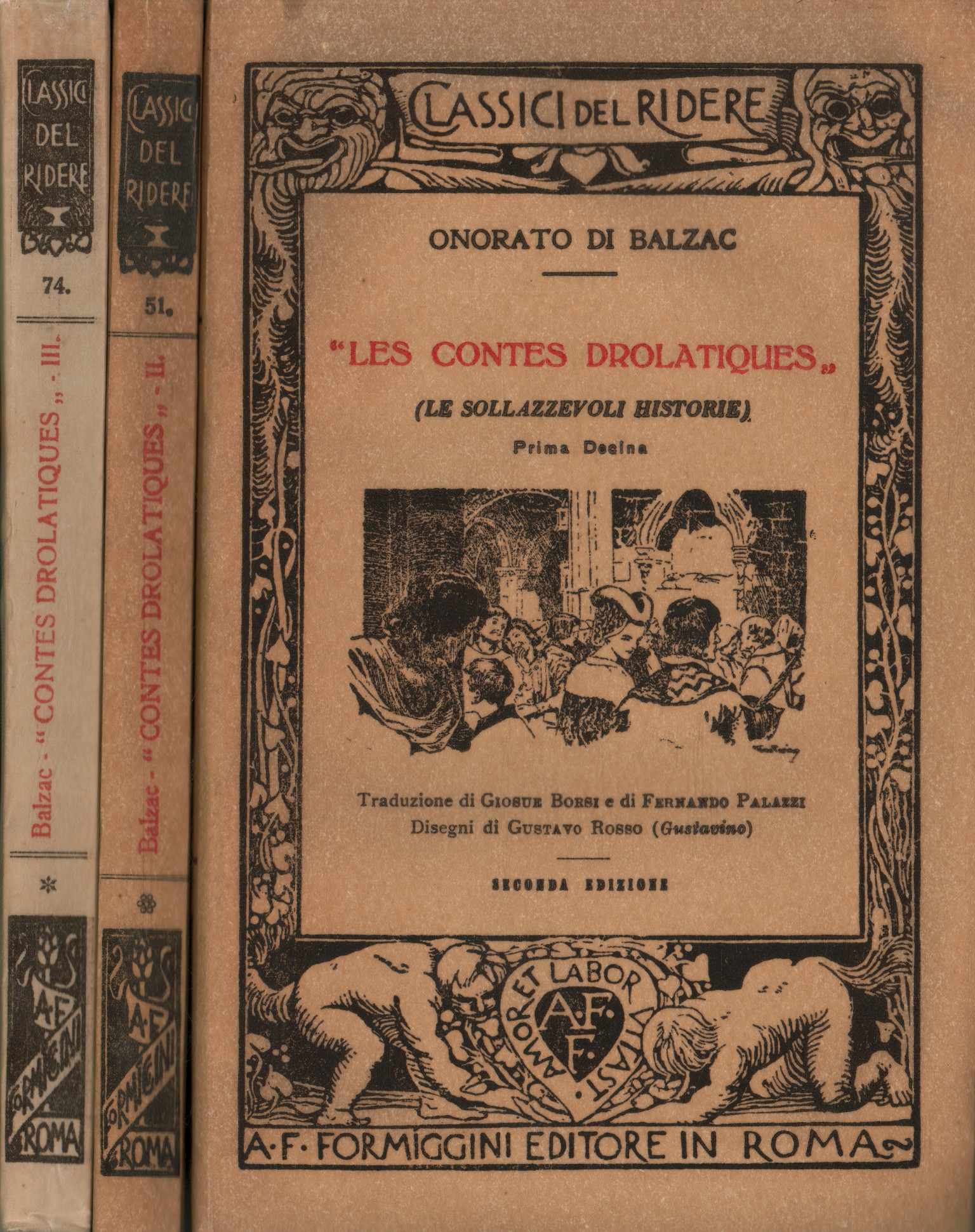 Les contes drolatiques (3 Volúmenes)