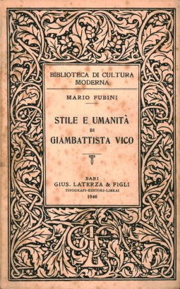 Stile e umanità di Giambattista Vico