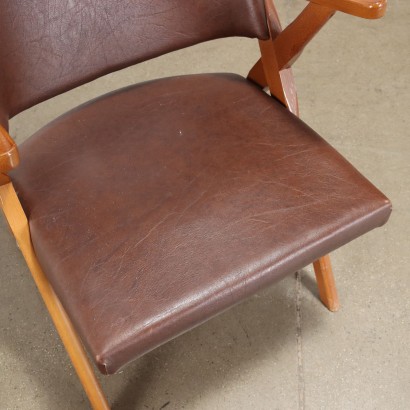 Armchair Leatherette Italy 1960s